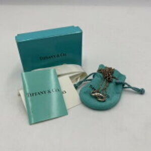 TIFFANY Co Infinity Pendant Necklace Color Sterling Silver Bandai Net